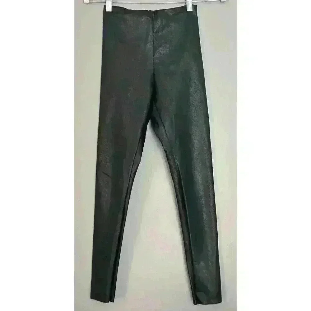Mario Serrani Women's Faux Leather Leggings (409)